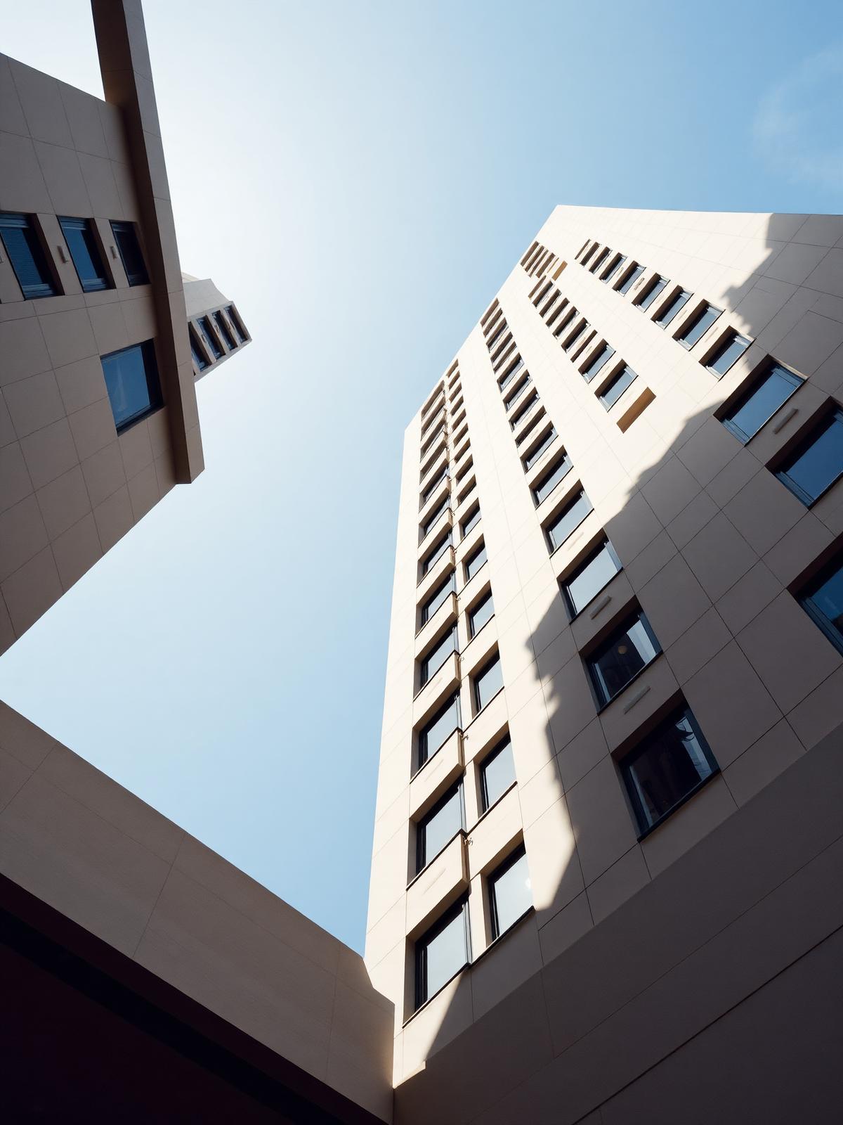 Architectural facade detail